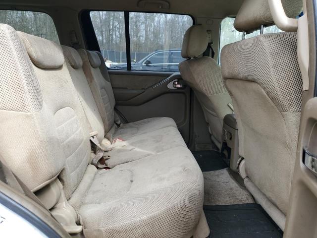 5N1AR18W55C706231 - 2005 NISSAN PATHFINDER LE თეთრი ფოტო 11