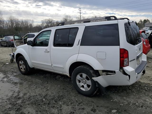 5N1AR18W55C706231 - 2005 NISSAN PATHFINDER LE თეთრი ფოტო 2