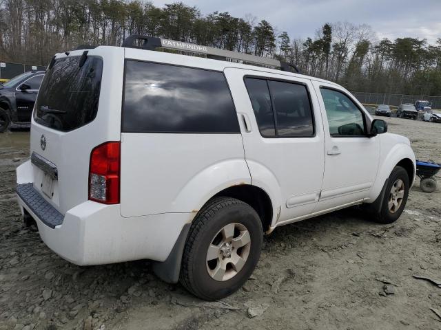 5N1AR18W55C706231 - 2005 NISSAN PATHFINDER LE თეთრი ფოტო 3