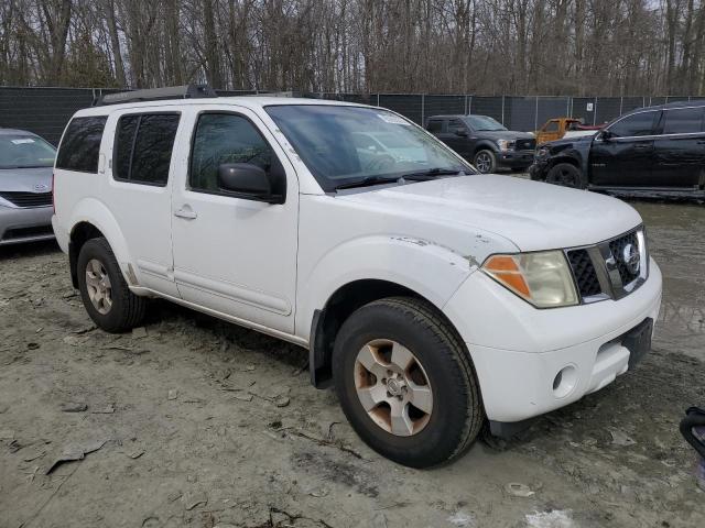 5N1AR18W55C706231 - 2005 NISSAN PATHFINDER LE თეთრი ფოტო 4