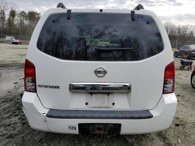 5N1AR18W55C706231 - 2005 NISSAN PATHFINDER LE თეთრი ფოტო 6