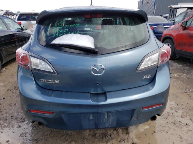 JM1BL1H60A1255905 - 2010 MAZDA 3 S BLUE photo 6