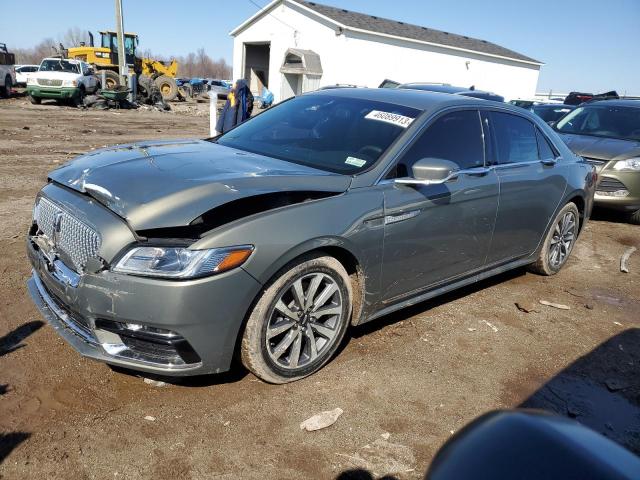 1LN6L9PK0H5631046 - 2017 LINCOLN CONTINENTA PREMIERE GRAY photo 1