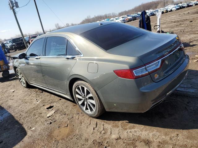 1LN6L9PK0H5631046 - 2017 LINCOLN CONTINENTA PREMIERE GRAY photo 2