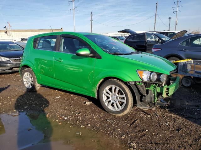 1G1JC6SH7E4235098 - 2014 CHEVROLET SONIC LT GREEN photo 4