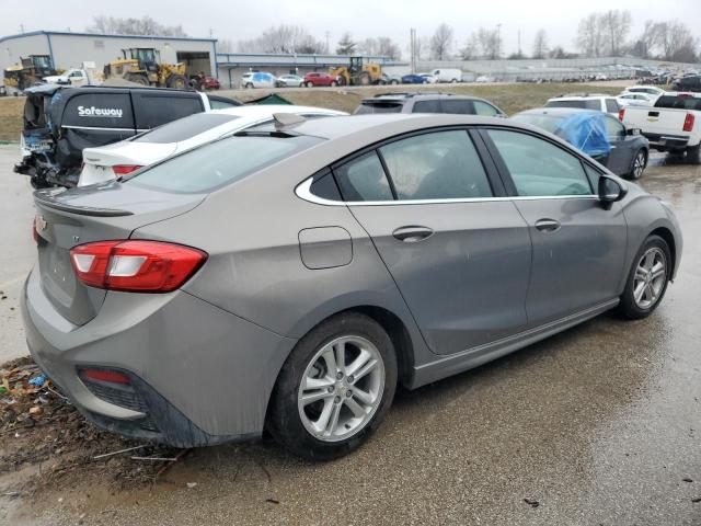 1G1BE5SM4J7154283 - 2018 CHEVROLET CRUZE LT GRAY photo 3