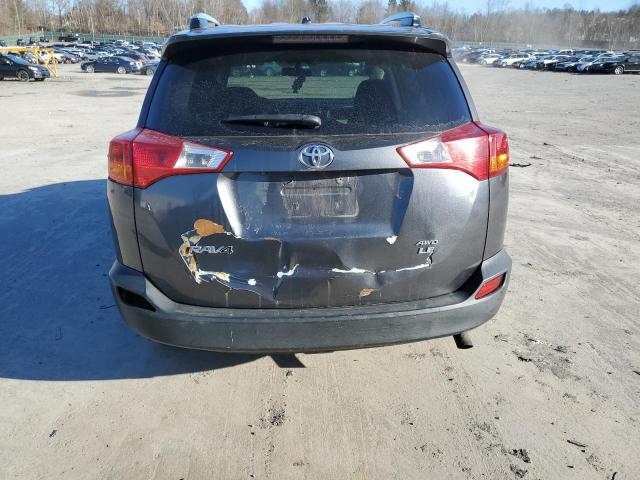 2T3BFREV6DW069275 - 2013 TOYOTA RAV4 LE CHARCOAL photo 6