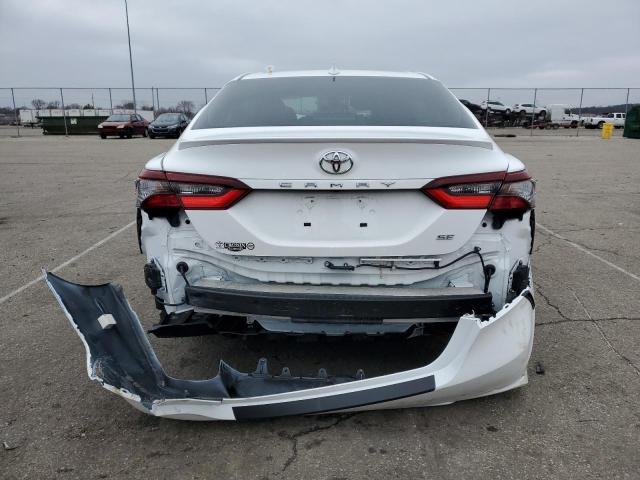 4T1T11AK9PU747255 - 2023 TOYOTA CAMRY SE NIGHT SHADE WHITE photo 6