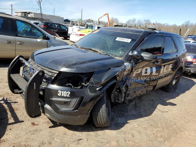 1FM5K8AR9JGC44620 - 2018 FORD EXPLORER POLICE INTERCEPTOR Qara foto 1