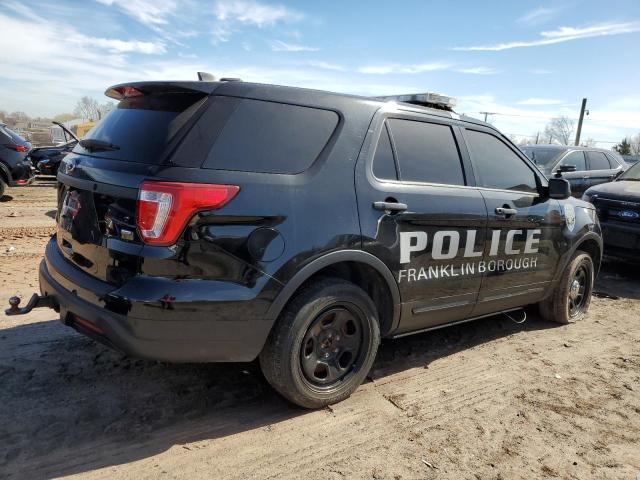 1FM5K8AR9JGC44620 - 2018 FORD EXPLORER POLICE INTERCEPTOR BLACK photo 3