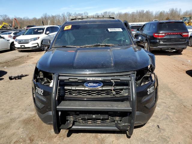 1FM5K8AR9JGC44620 - 2018 FORD EXPLORER POLICE INTERCEPTOR BLACK photo 5