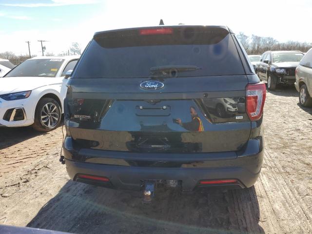 1FM5K8AR9JGC44620 - 2018 FORD EXPLORER POLICE INTERCEPTOR BLACK photo 6