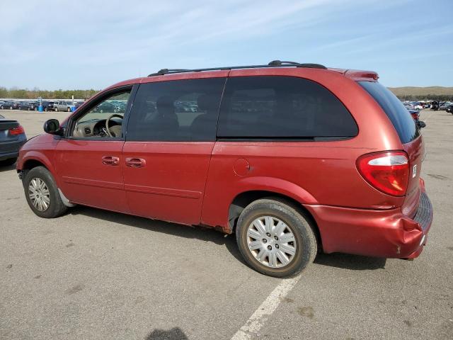 2A4GP44R17R191139 - 2007 CHRYSLER TOWN & COU LX BURGUNDY photo 2