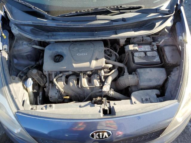 KNADM4A31G6612363 - 2016 KIA RIO LX BLUE photo 11