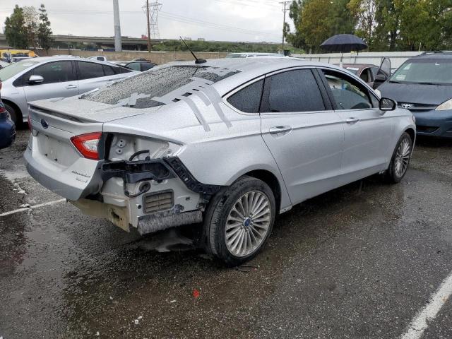 3FA6P0K96FR161811 - 2015 FORD FUSION TITANIUM SILVER photo 3