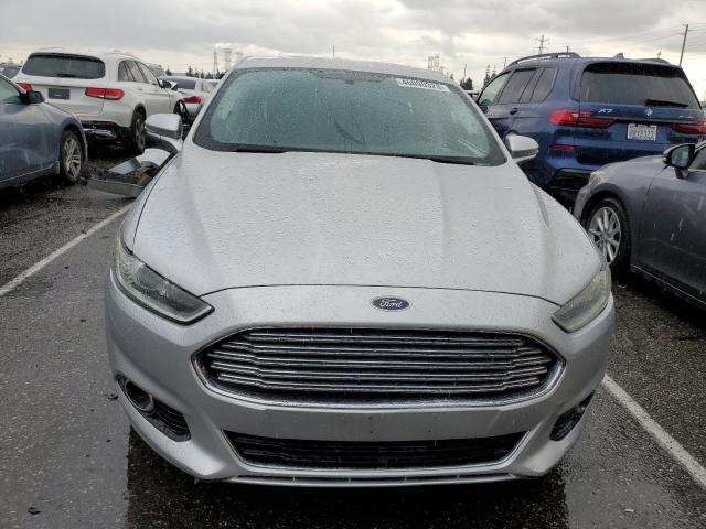 3FA6P0K96FR161811 - 2015 FORD FUSION TITANIUM SILVER photo 5