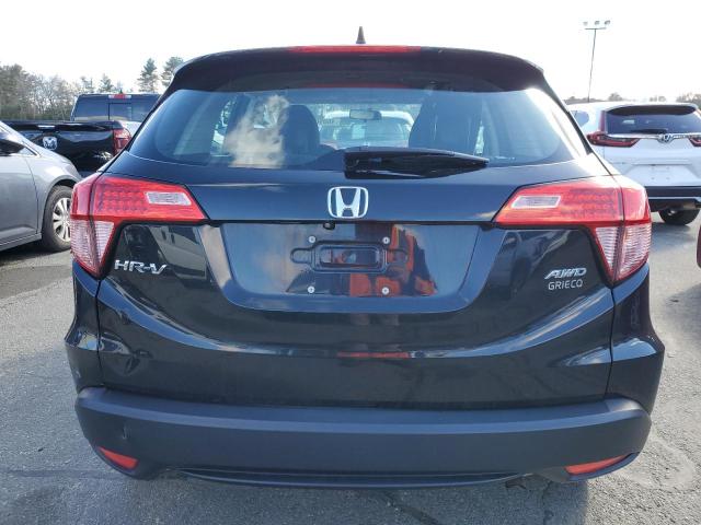 3CZRU6H30JG708723 - 2018 HONDA HR-V LX BLACK photo 6