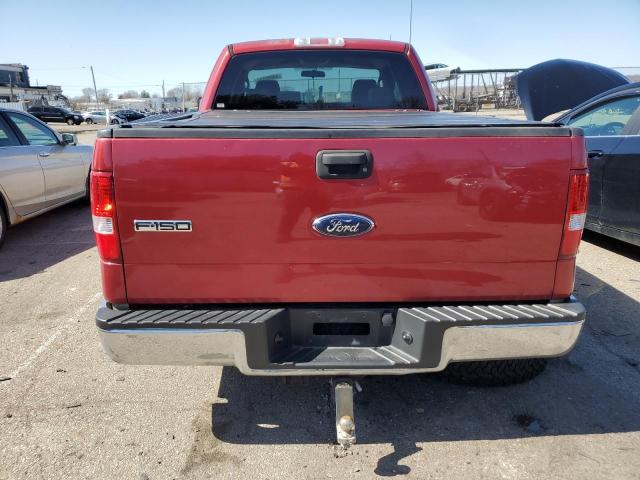 1FTPX14V47FB75784 - 2007 FORD F150 RED photo 6