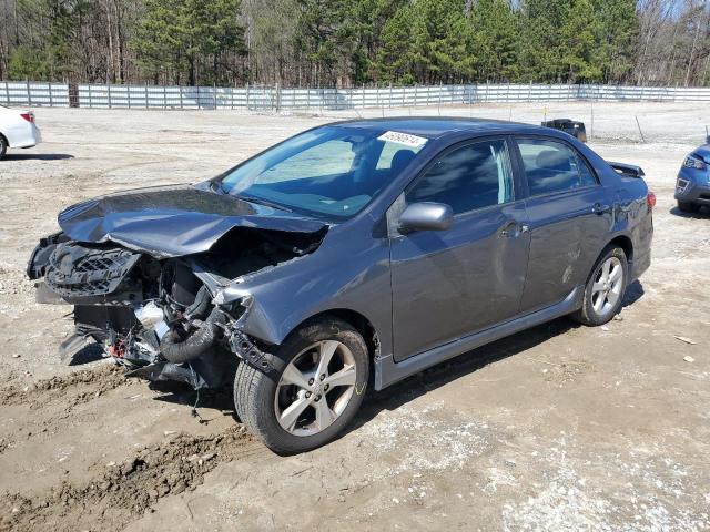 2T1BU4EE4BC691812 - 2011 TOYOTA COROLLA BASE GRAY photo 1