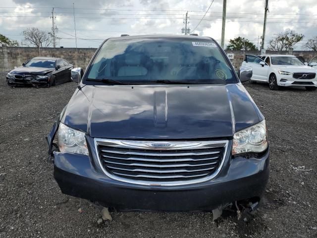 2C4RC1CG6ER116006 - 2014 CHRYSLER TOWN & COU TOURING L BLUE photo 5