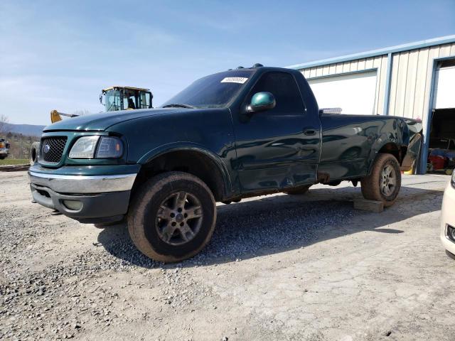 1FTZF1820YNB12345 - 2000 FORD F150 GREEN photo 1