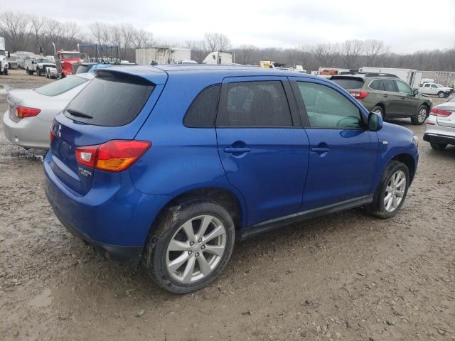 4A4AP3AU4FE032568 - 2015 MITSUBISHI OUTLANDER ES BLUE photo 3