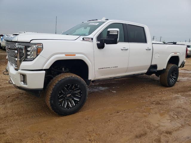 1GT49WEY2LF147026 - 2020 GMC SIERRA K3500 DENALI WHITE photo 1