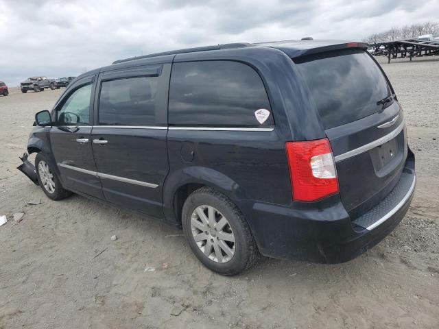 2A4RR8DG5BR749995 - 2011 CHRYSLER TOWN & COU TOURING L BLUE photo 2