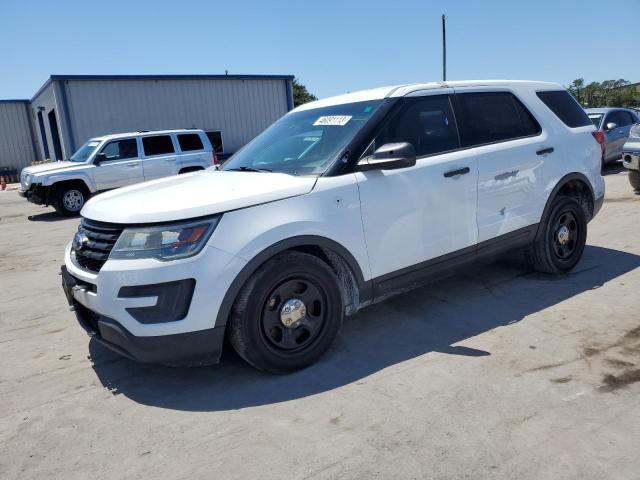 1FM5K8AR2GGD30618 - 2016 FORD EXPLORER POLICE INTERCEPTOR WHITE photo 1