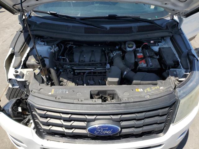 1FM5K8AR2GGD30618 - 2016 FORD EXPLORER POLICE INTERCEPTOR WHITE photo 12