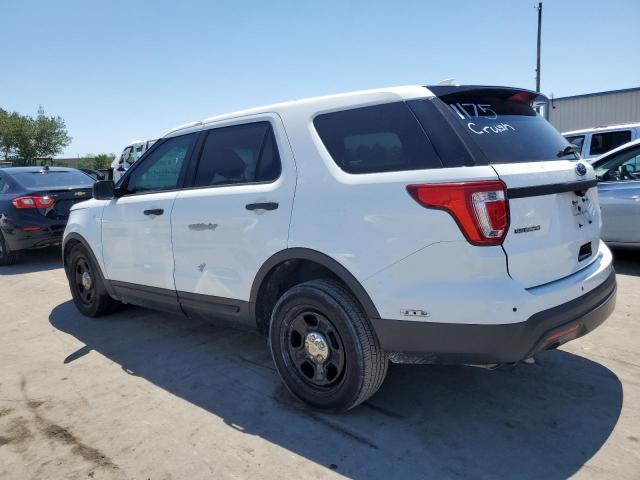 1FM5K8AR2GGD30618 - 2016 FORD EXPLORER POLICE INTERCEPTOR WHITE photo 2