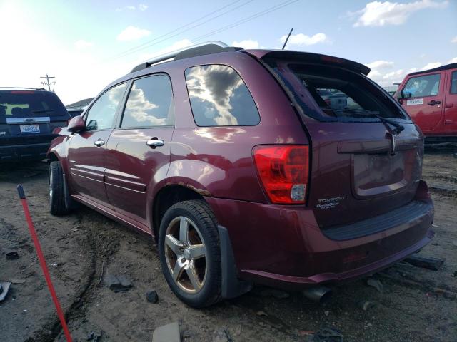 2CKDL637886324815 - 2008 PONTIAC TORRENT GXP BURGUNDY photo 2