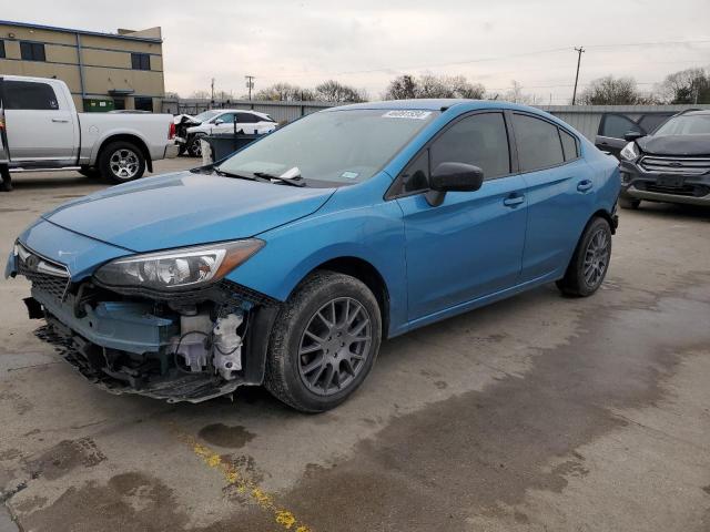 4S3GKAB63K3603638 - 2019 SUBARU IMPREZA BLUE photo 1