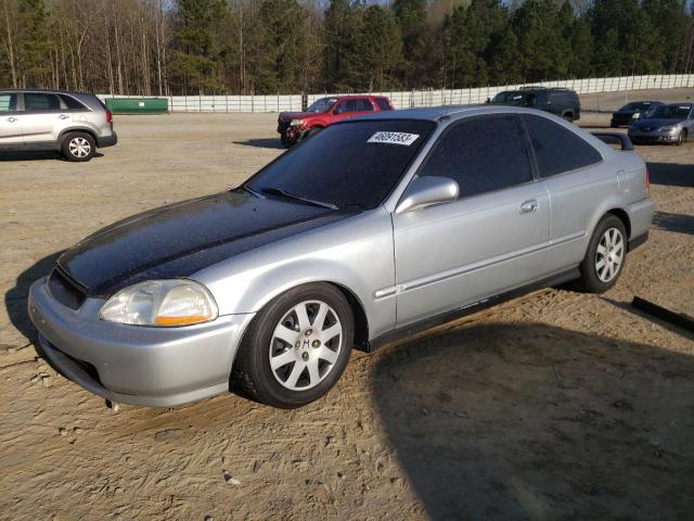 1HGEJ6120TL092477 - 1996 HONDA CIVIC DX SILVER photo 1