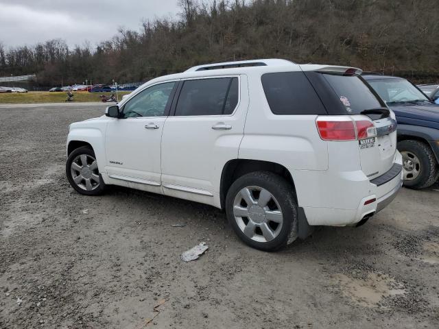 2GKFLZE31D6322933 - 2013 GMC TERRAIN DENALI WHITE photo 2