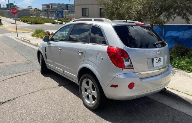 3GNAL4EK0ES637989 - 2014 CHEVROLET CAPTIVA LTZ SILVER photo 3