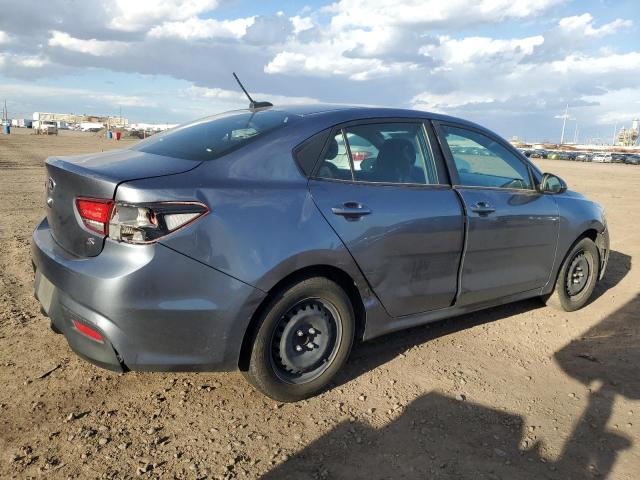 3KPA24AB4KE166926 - 2019 KIA RIO S GRAY photo 3