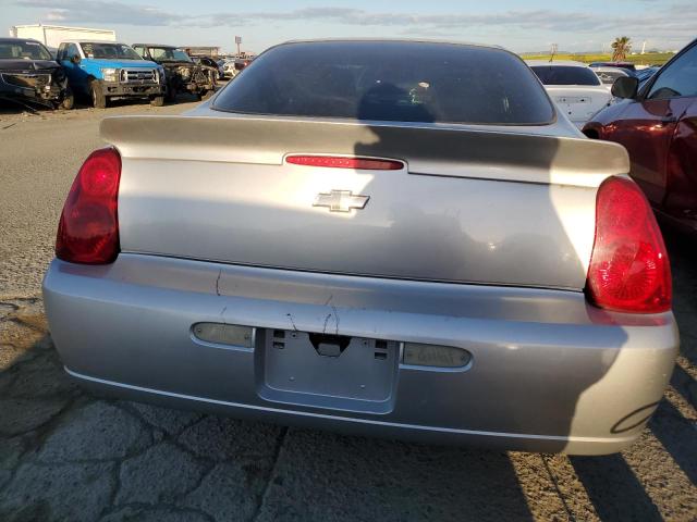 2G1WM15K369389299 - 2006 CHEVROLET MONTE CARL LT SILVER photo 6