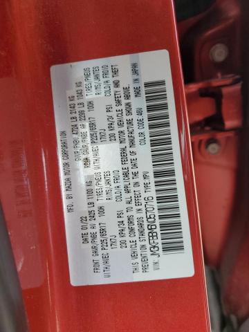 JM3KFBBM6N0570716 - 2022 MAZDA CX-5 SELECT RED photo 13