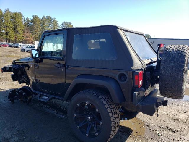 1C4AJWAG3FL604763 - 2015 JEEP WRANGLER SPORT BLACK photo 2