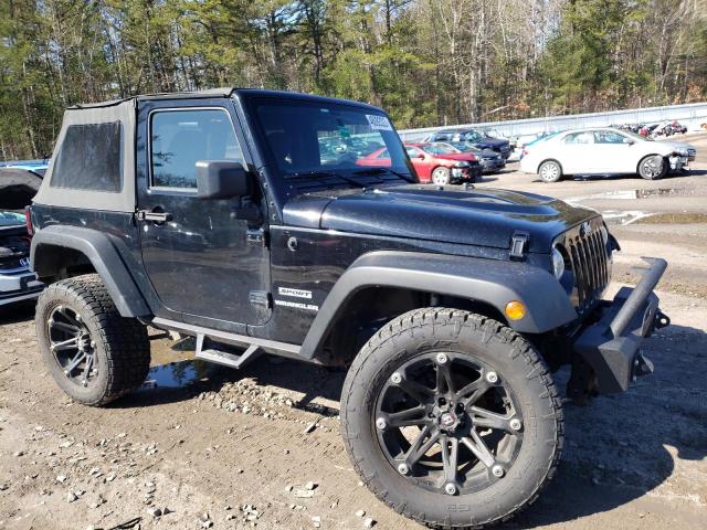 1C4AJWAG3FL604763 - 2015 JEEP WRANGLER SPORT BLACK photo 4