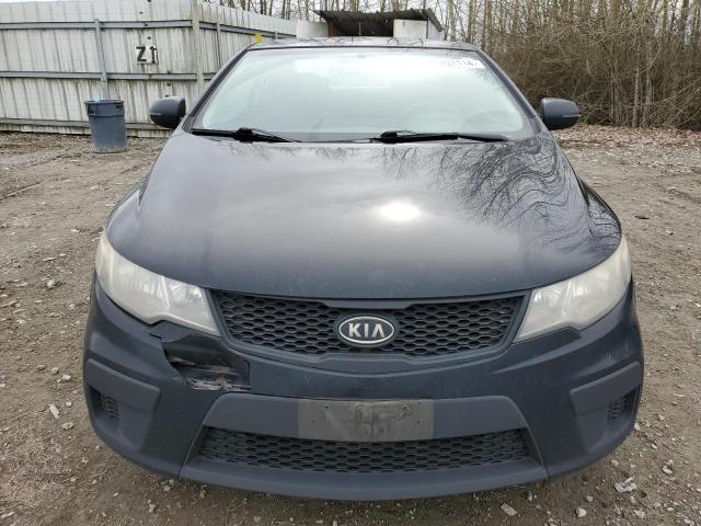 KNAFU6A22B5418080 - 2011 KIA FORTE EX BLACK photo 5