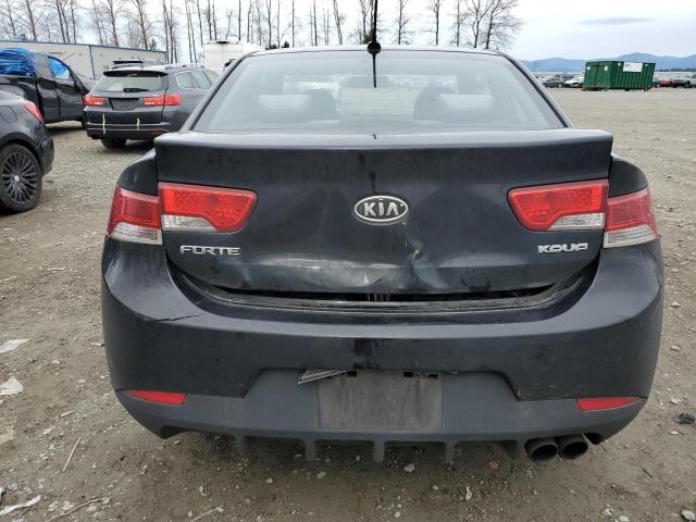 KNAFU6A22B5418080 - 2011 KIA FORTE EX BLACK photo 6