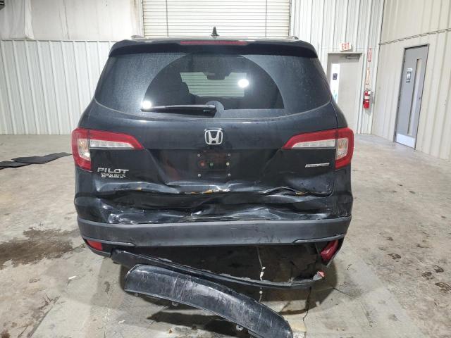 5FNYF5H22MB015899 - 2021 HONDA PILOT SE BLACK photo 6