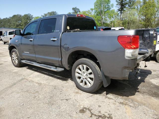 5TFHW5F15BX158553 - 2011 TOYOTA TUNDRA CREWMAX LIMITED CHARCOAL photo 2