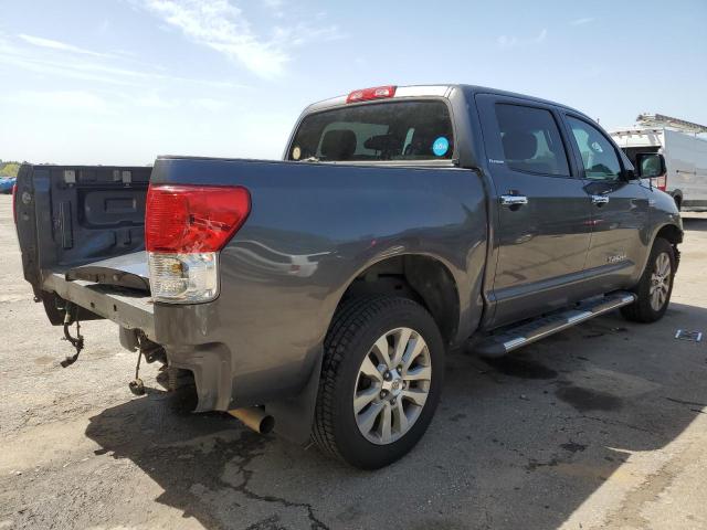 5TFHW5F15BX158553 - 2011 TOYOTA TUNDRA CREWMAX LIMITED CHARCOAL photo 3