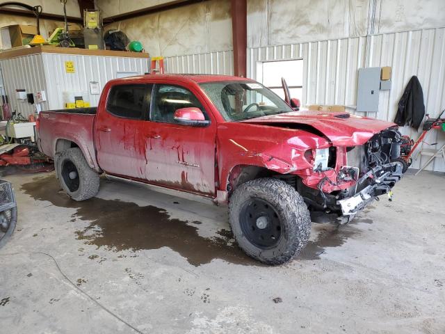 3TMCZ5AN9JM157924 - 2018 TOYOTA TACOMA DOUBLE CAB RED photo 4