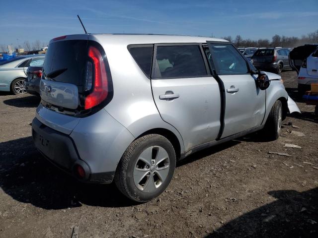 KNDJN2A29G7861745 - 2016 KIA SOUL SILVER photo 3