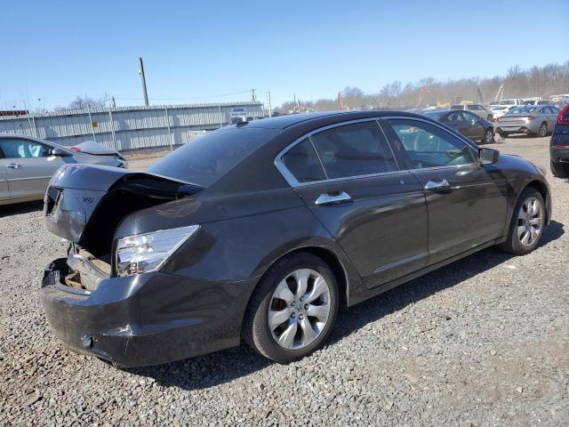 1HGCP36839A047507 - 2009 HONDA ACCORD EXL BLACK photo 3