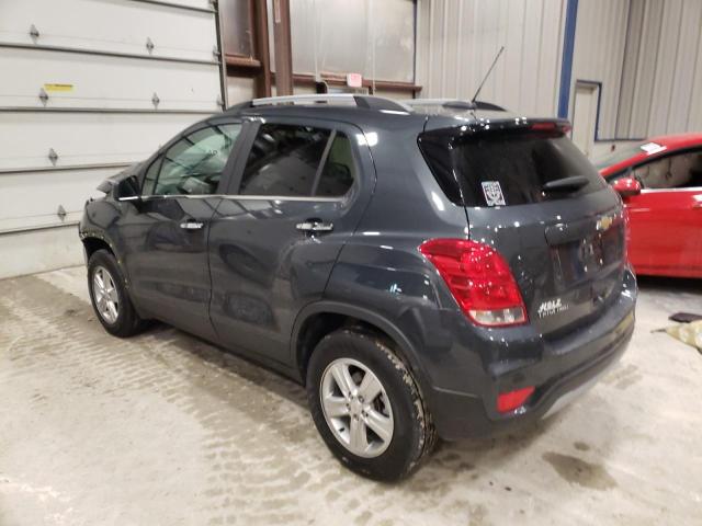 KL7CJPSB0JB713680 - 2018 CHEVROLET TRAX 1LT GRAY photo 2